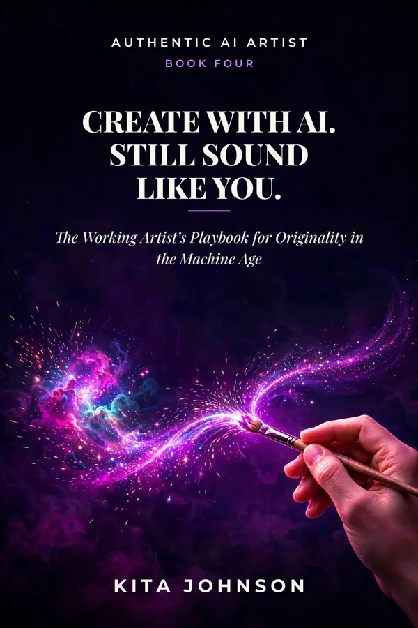 Cover of CREATE WITH AI. STILL SOUND LIKE YOU. by Kita Johnson